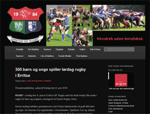 Tablet Screenshot of erritsoerugby.dk